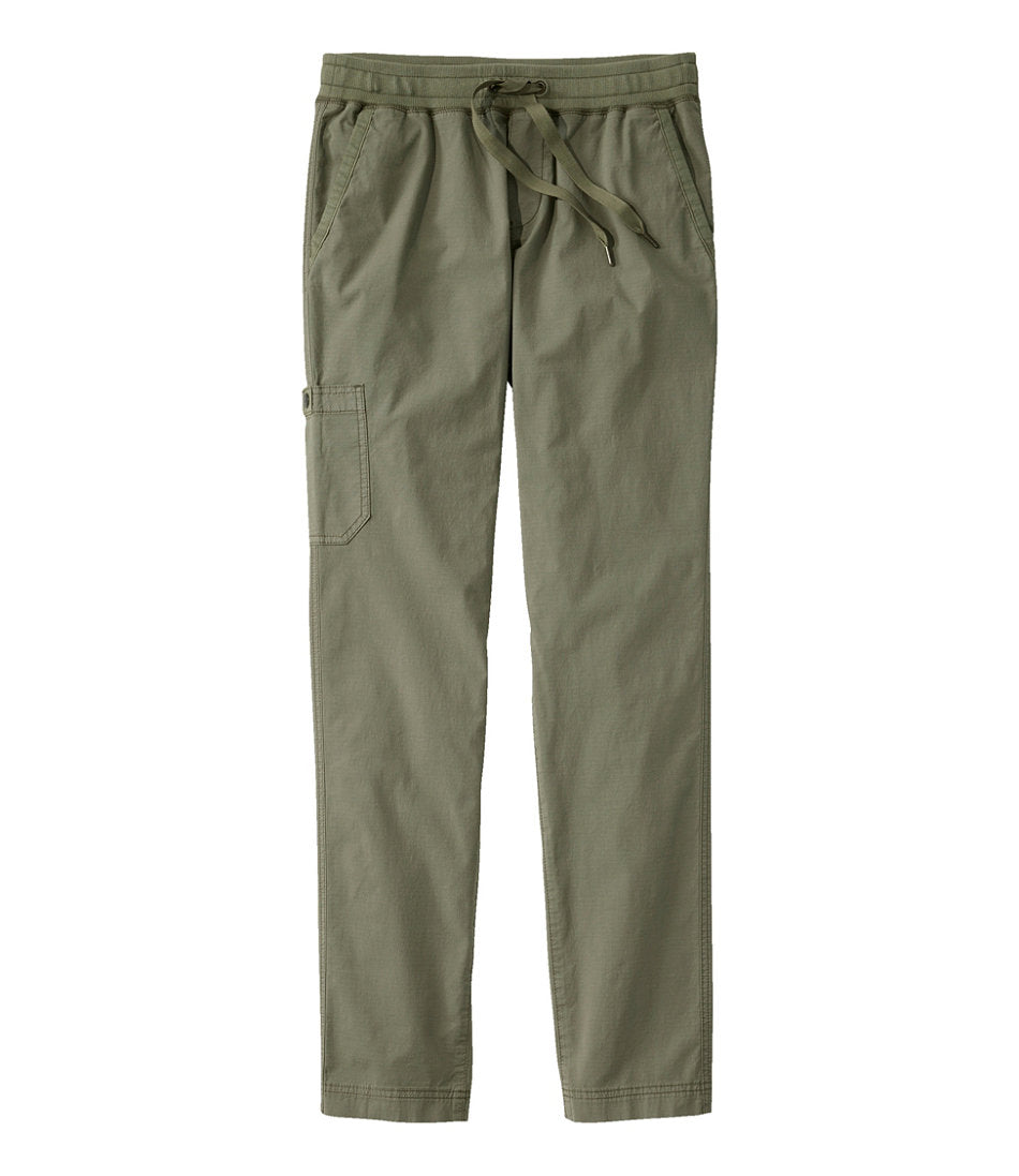 Women's Stretch Ripstop Pull-On Pants, Slim-Leg | L.L.Bean US