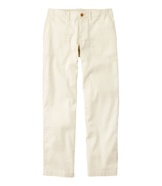 Women's Comfort Stretch Cotton/Linen Pants, High-Rise Ankle | L.L.Bean discount