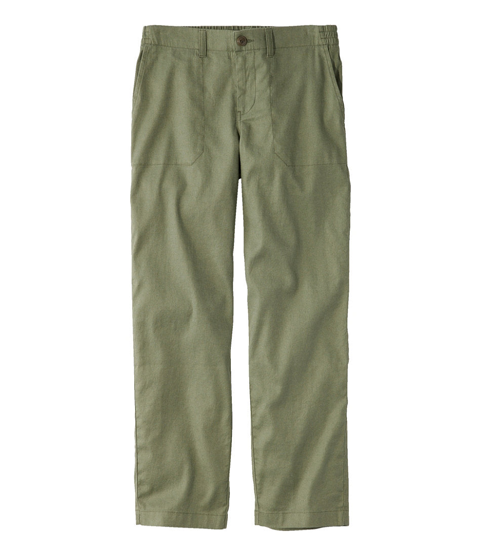 Women's Comfort Stretch Cotton/Linen Pants, High-Rise Ankle | L.L.Bean discount