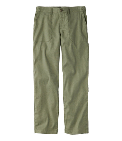 Women's Comfort Stretch Cotton/Linen Pants, High-Rise Ankle | L.L.Bean discount