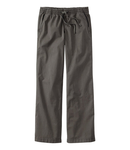Lakewashed Pull-on Chinos, Mid-Rise Wide-Leg | L.L.Bean sale