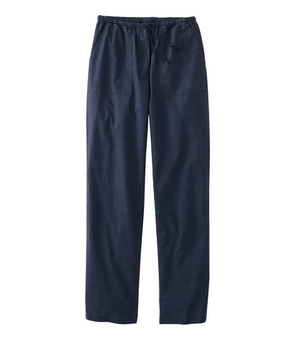 Women's Sunwashed Canvas Pants, High-Rise Straight-Leg | L.L.Bean online