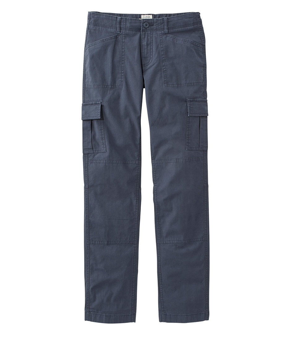 Women's Stretch Canvas Cargo Pants, Mid-Rise Straight-Leg | L.L.Bean discount