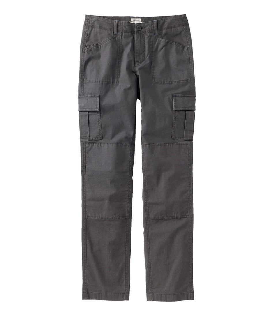 Women's Stretch Canvas Cargo Pants, Mid-Rise Straight-Leg | L.L.Bean discount