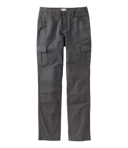 Women's Stretch Canvas Cargo Pants, Mid-Rise Straight-Leg | L.L.Bean discount
