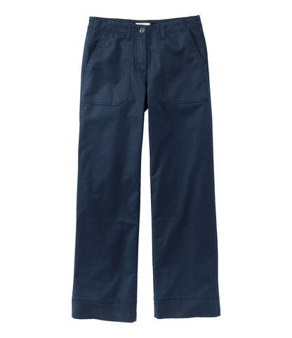 Women's Signature Utility Pants, Mid-Rise Wide-Leg Ankle-Length | L.L.Bean sale
