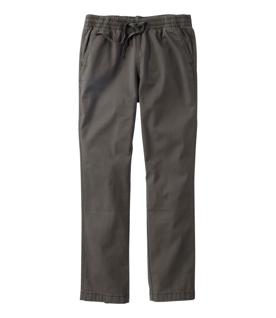 Women's Lakewashed Chino Pants, Mid-Rise Pull-On Ankle | L.L.Bean US