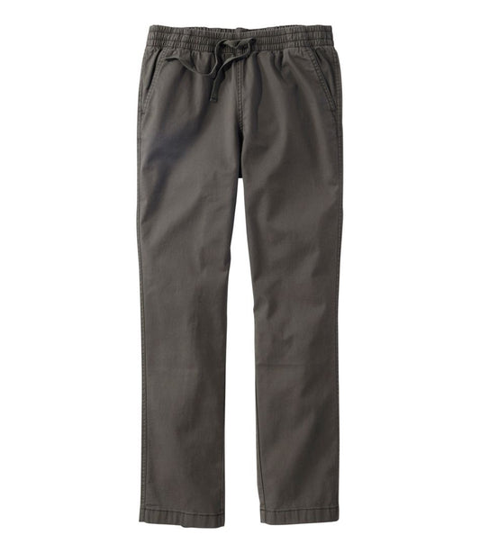 Women's Lakewashed Chino Pants, Mid-Rise Pull-On Ankle | L.L.Bean US