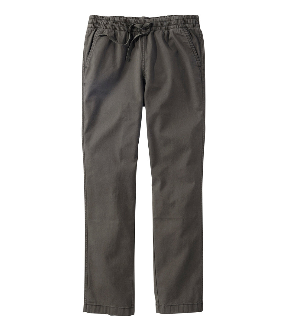 Women's Lakewashed Chino Pants, Mid-Rise Pull-On Ankle | L.L.Bean US