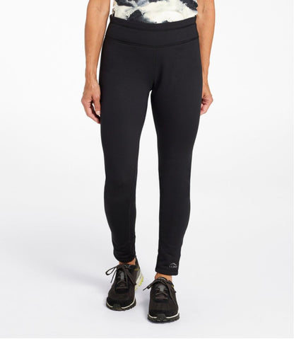 Women's PrimaLoft ThermaStretch Fleece Tights, Mid-Rise | L.L.Bean outlet