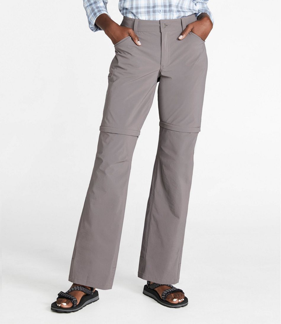Women's No Fly Zone Zip-Off Pants, Mid-Rise | L.L.Bean online