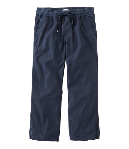 Women's Stretch Ripstop Pull-On Capri Pants, Slim-Leg | L.L.Bean outlet