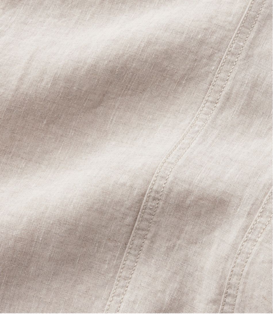 Women's Premium Linen Pull-On Ankle Pants, Mid-Rise Tapered-Leg | L.L.Bean sale