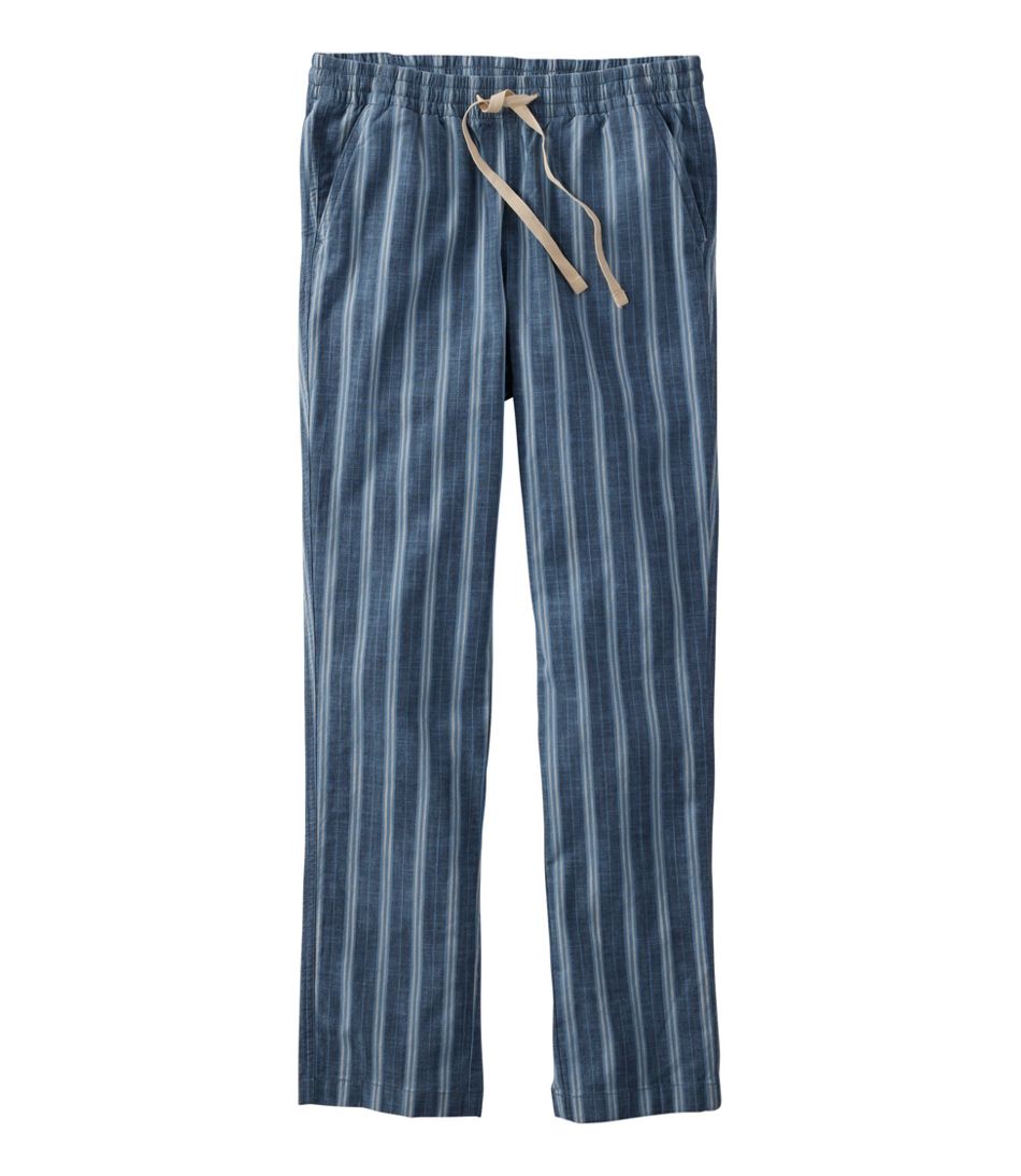 Women's Lakewashed Pull-On Chinos, Mid-Rise Tapered-Leg Chambray Ankle Pants | L.L.Bean discount