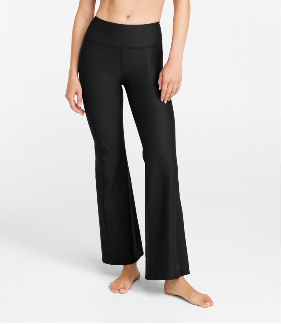 Women's Everyday Performance Leggings, High-Rise Flare | L.L.Bean for sale