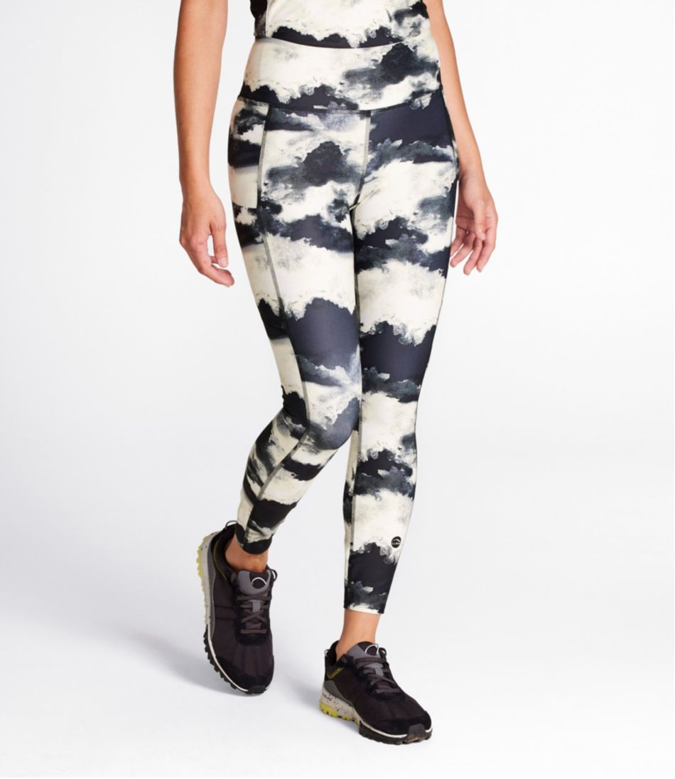 Women's Everyday Performance 7/8 Leggings, High-Rise Pocket Print | L.L.Bean US