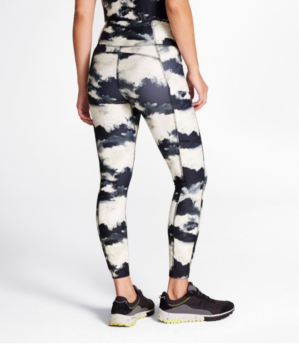 Women's Everyday Performance 7/8 Leggings, High-Rise Pocket Print | L.L.Bean US
