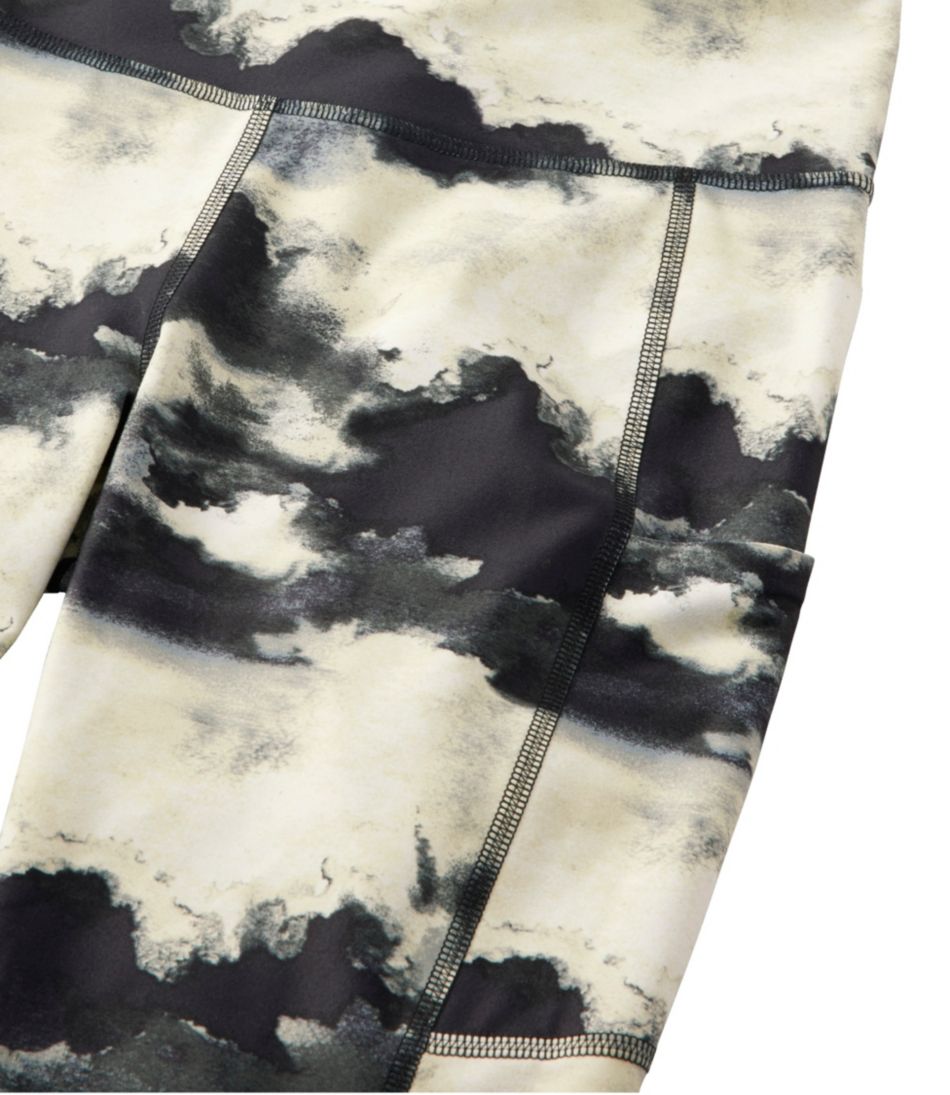 Women's Everyday Performance 7/8 Leggings, High-Rise Pocket Print | L.L.Bean US