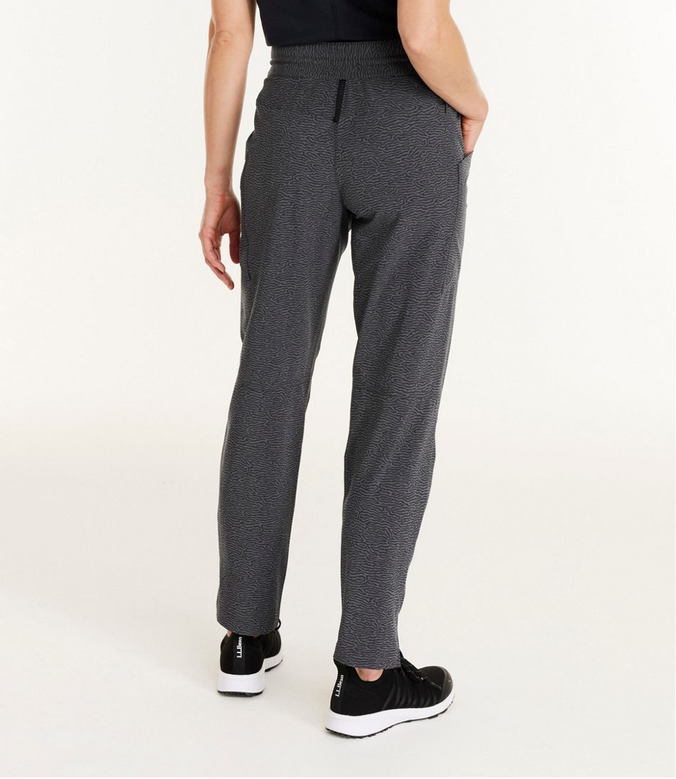 Women's VentureStretch Woven Ankle Pants, Mid-Rise Print | L.L.Bean discount