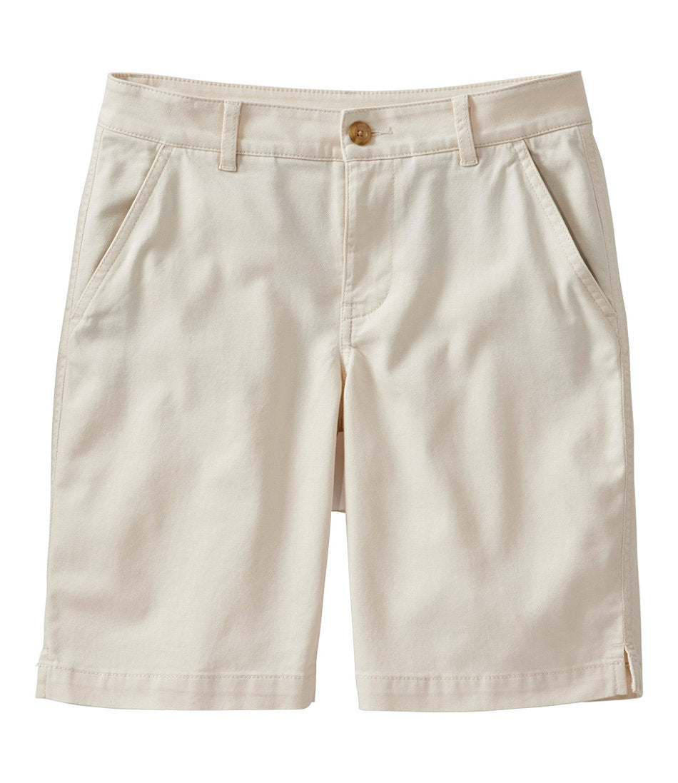Women's Comfort Stretch Shorts, Chino Bermudas 9" | L.L.Bean US