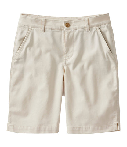 Women's Comfort Stretch Shorts, Chino Bermudas 9" | L.L.Bean US