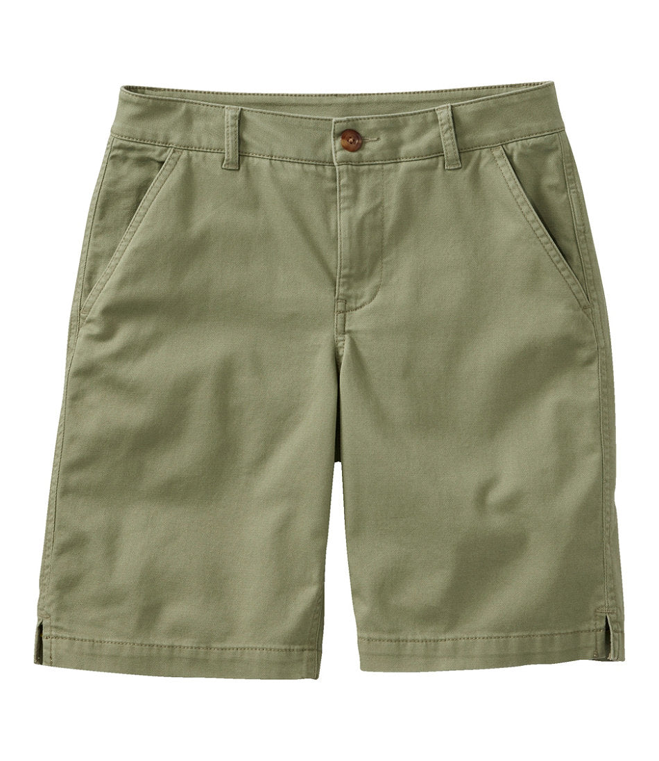 Women's Comfort Stretch Shorts, Chino Bermudas 9" | L.L.Bean US