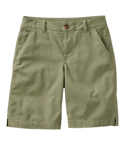 Women's Comfort Stretch Shorts, Chino Bermudas 9" | L.L.Bean US