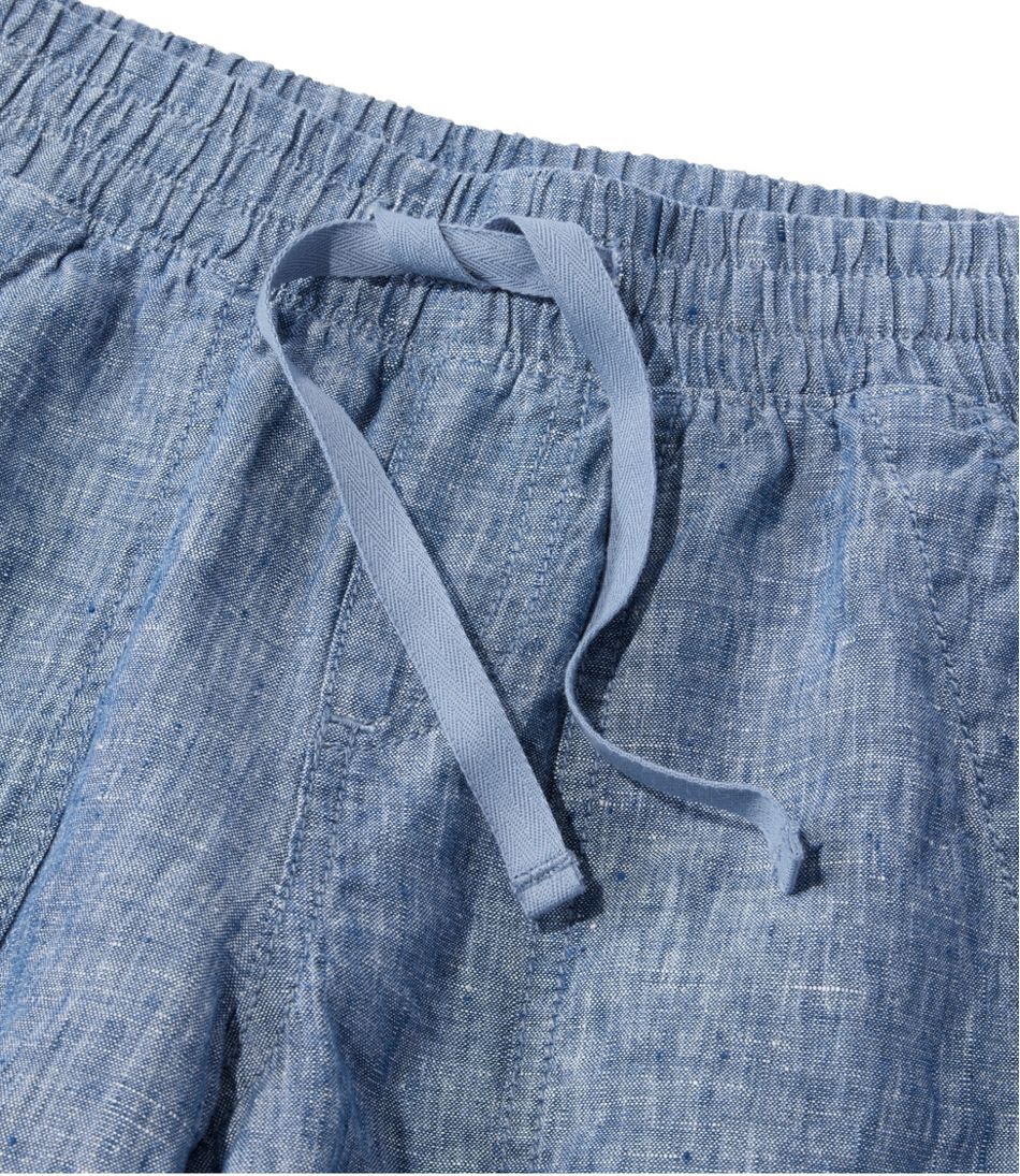 Women's Premium Washable Linen Shorts, Mid-Rise 6" | L.L.Bean discount