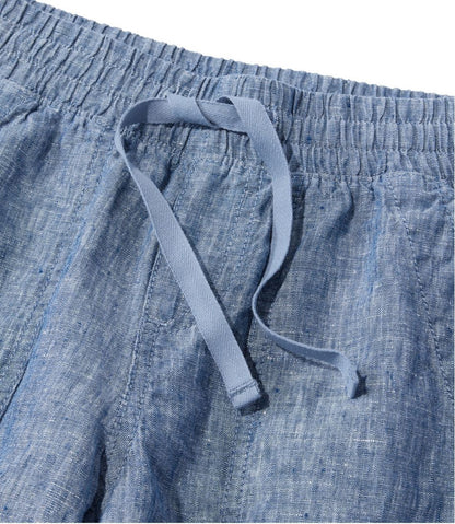 Women's Premium Washable Linen Shorts, Mid-Rise 6" | L.L.Bean discount