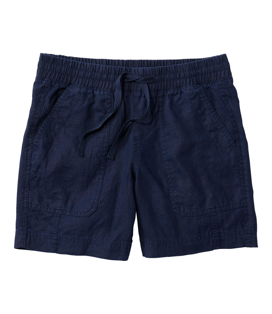 Women's Premium Washable Linen Shorts, Mid-Rise 6" | L.L.Bean discount