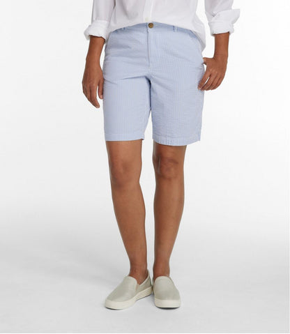 Women's Comfort Stretch Shorts, Seersucker Bermudas 9" | L.L.Bean discount