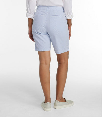 Women's Comfort Stretch Shorts, Seersucker Bermudas 9" | L.L.Bean discount