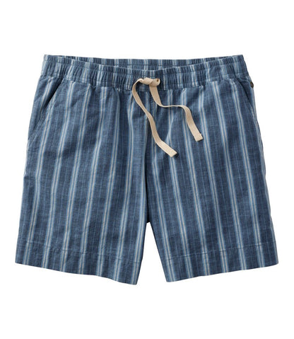 Women's Lakewashed Dock Shorts, Mid-Rise Stripe | L.L.Bean discount