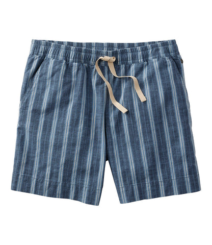 Women's Lakewashed Dock Shorts, Mid-Rise Stripe | L.L.Bean discount