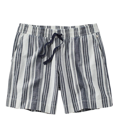 Women's Lakewashed Dock Shorts, Mid-Rise Stripe | L.L.Bean discount