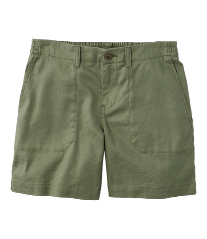 Women's Comfort Stretch Cotton/Linen Shorts, High-Rise 7" | L.L.Bean sale