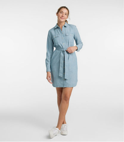 Women's Signature Camp Shirt Dress, Button-Front | L.L.Bean US