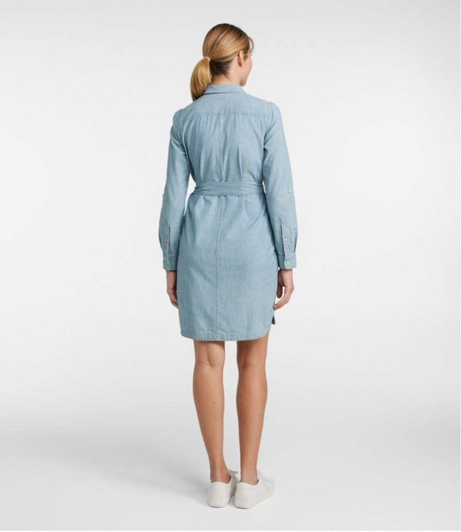 Women's Signature Camp Shirt Dress, Button-Front | L.L.Bean US
