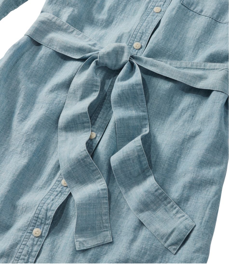Women's Signature Camp Shirt Dress, Button-Front | L.L.Bean US