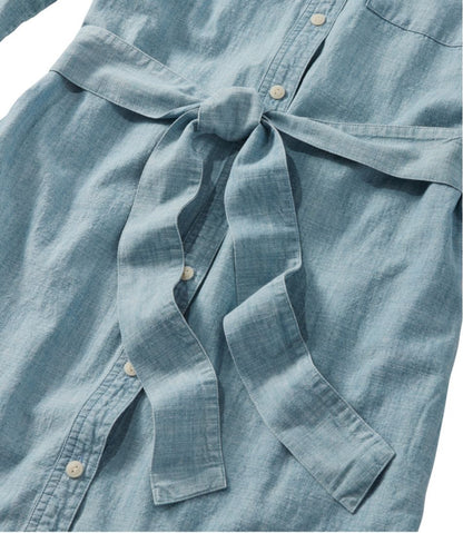 Women's Signature Camp Shirt Dress, Button-Front | L.L.Bean US