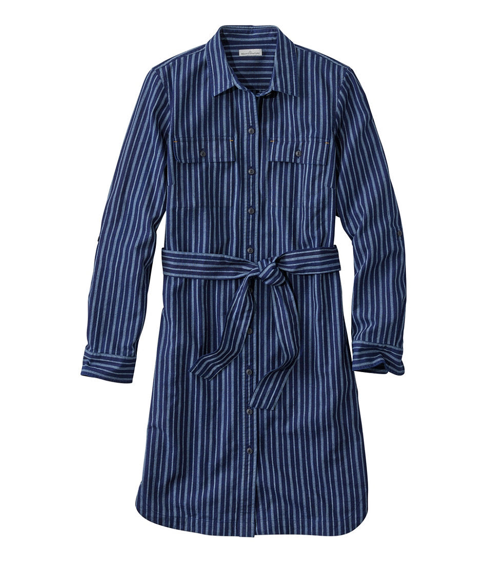 Women's Signature Camp Shirt Dress, Button-Front | L.L.Bean US