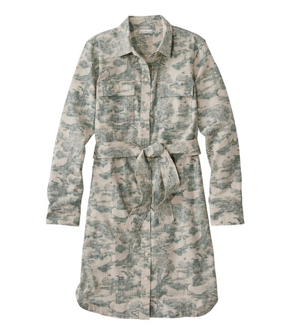 Women's Signature Camp Shirt Dress, Button-Front | L.L.Bean US