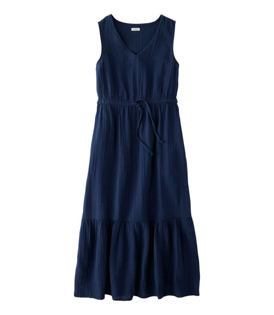 Women's Cloud Gauze Midi Dress | L.L.Bean outlet