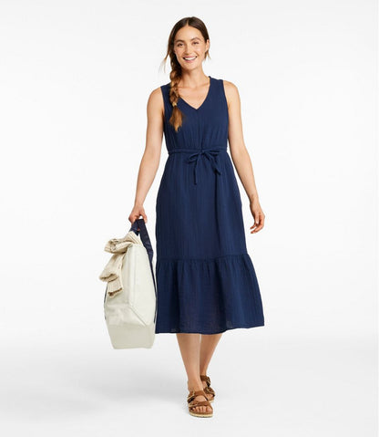 Women's Cloud Gauze Midi Dress | L.L.Bean outlet