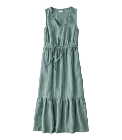 Women's Cloud Gauze Midi Dress | L.L.Bean outlet