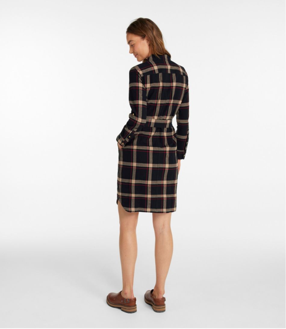 Women's Signature Camp Flannel Shirt Dress, Button-Front | L.L.Bean discount