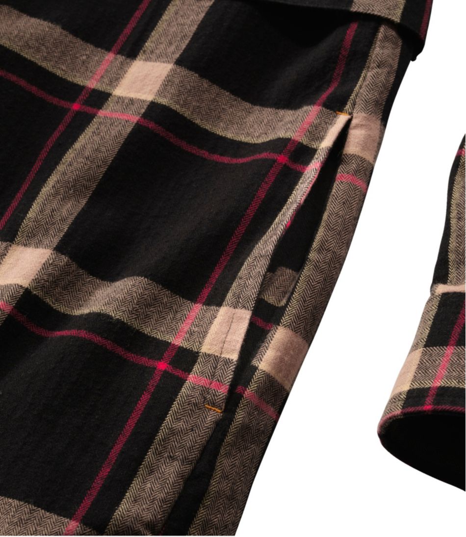 Women's Signature Camp Flannel Shirt Dress, Button-Front | L.L.Bean discount