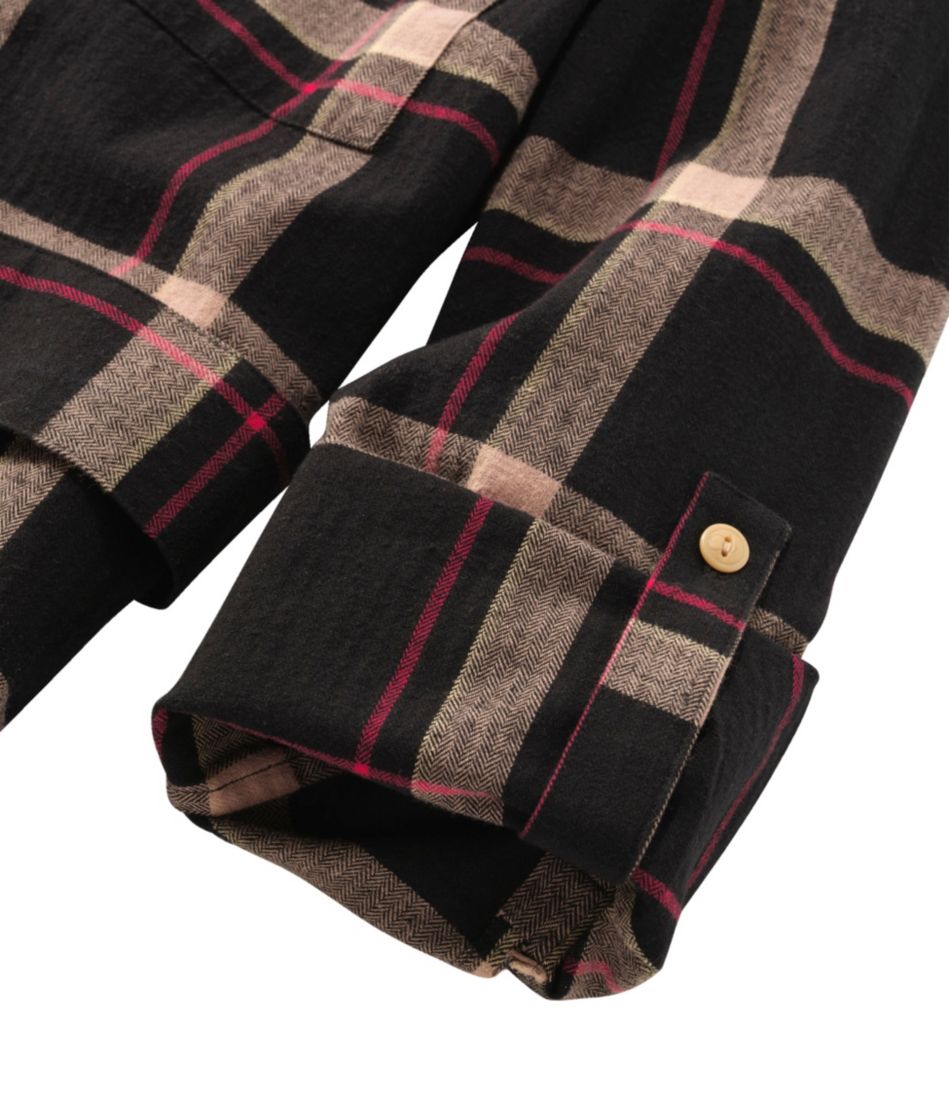 Women's Signature Camp Flannel Shirt Dress, Button-Front | L.L.Bean discount