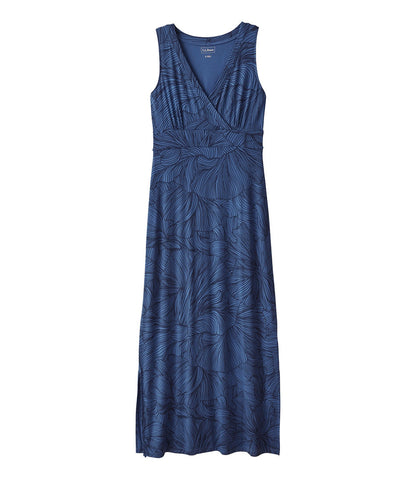Women's Summer Knit Maxi Dress, Print | L.L.Bean outlet