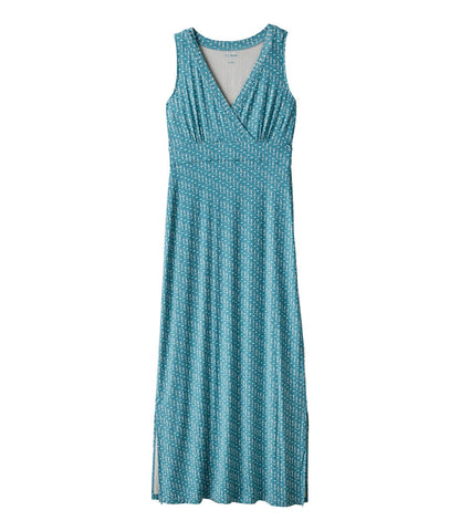 Women's Summer Knit Maxi Dress, Print | L.L.Bean outlet